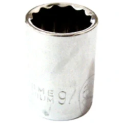 Stecknuss 12-Kant 9/16" für 3/8" Antrieb