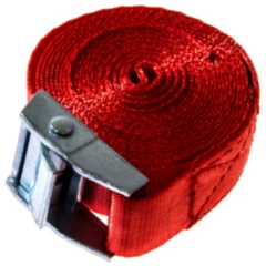 Zurrgurt 25mm/3m mit Klemmschloss für Motorräder