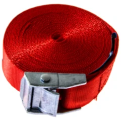 Zurrgurt 25 mm/5 m mit Klemmschloss für Motorräder