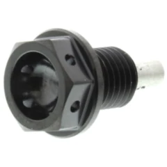 Ölablassschraube magnetisch JMP Bolt M12X1. 5 mm 15 mm Titan schwarz passend für: Honda TRX, CB, CBR