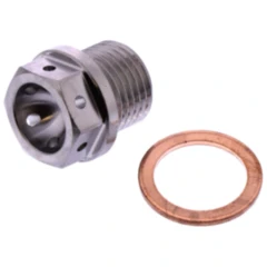 Ölablassschraube magnetisch JMP Bolt M16X1. 5 mm 12 mm Titan silber passend für: BMW S, R, M
