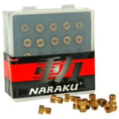 Hauptdüsenset M5 80 - 98 Naraku Inhalt 10 Stück passend für: Honda TRX, CN, NES