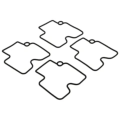 Schwimmerkammerdichtung 4 Stück Tourmax