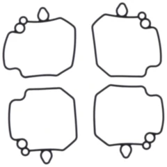 Schwimmerkammerdichtung Tourmax Inhalt 4 Stück passend für: Suzuki AY, TR, UF, UX