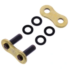 Hohlnietschloss für Motorräder Gold 520XRU