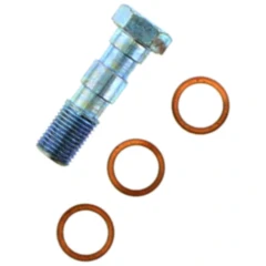 Doppelte Hohlschraube M10x1 mm für Brems- und Kupplungsarmaturen