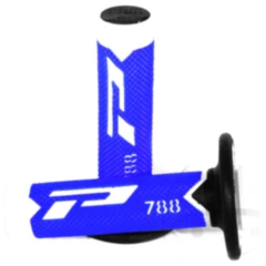 ProGrip 788 Griffgummi weiß/blau/schwarz für Motorrad mit 22 / 25 mm