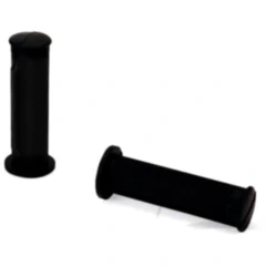 Griffgummi Daytona Schwarz Domino 22/26 mm geschlossen