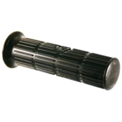 Griffgummi schwarz D. 24 geschlossen. passend für: Vespa V, PX, PK, N