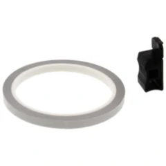 Felgenrandaufkleber mit Aufklebehilfe weiß