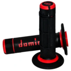 Domino Griffgummi rot/schwarz 22/26 mm geschlossen