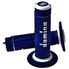 Domino Griffgummi Offroad Blau/Weiß 22/26 mm