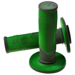 Griffgummi 801 grau/grün für MX/Scooter