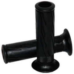 Griffgummi schwarz D. 22/24 mm offen passend für: Suzuki AN