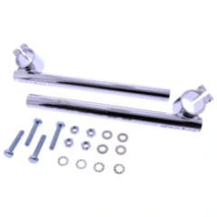 Lenkerstummel aus verchromtem Stahl 22 mm