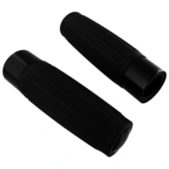 Griffgummi schwarz JMP D.21/25 mm offen für: Custom Motorräder