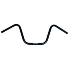 Fehling Chopper Lenker Stahl schwarz 1 Zoll mit Kabelkerbe