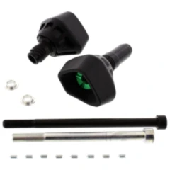 Anbausatz + Pad Evotech grün passend für: Kawasaki Ninja