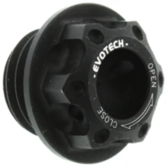 Öleinfüllschraube alu Evotech 20X2. 5 mm mattschwarz passend für: Honda CBR, CB, NC