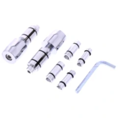 Lenkerenden Aluminium Chrom JMP