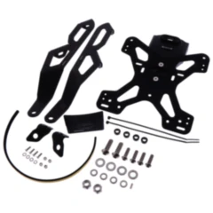 Nummernschildhalter Evotech schwarz passend für: Honda CB