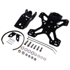 Nummernschildhalter Evotech schwarz passend für: Kawasaki Z