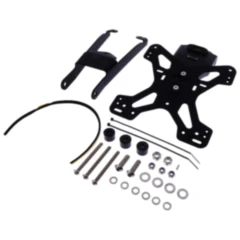 Nummernschildhalter Evotech schwarz passend für: Triumph Speed Twin