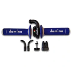 Gasgriff Domino KRE03 blau passend für: Honda CRF, Kawasaki KX