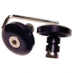 Lenkerenden Alu schwarz 13 mm für Aluminiumlenker