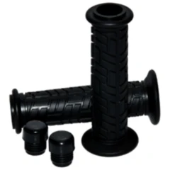 Griffgummi Set Schwarz D.21/25 mm offen