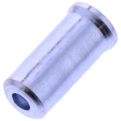 Abschlusshülse für Bowdenzug - 11 mm Länge, 2 mm Bohrung