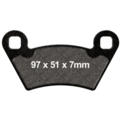 Bremsklotz Sinter R EBC passend für: Polaris Sportsman