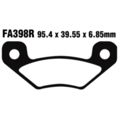 Bremsklotz Sinter R EBC passend für: CAN - AM DS