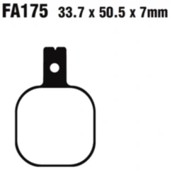 EBC Bremsklötze Standard für Motorräder 7320035