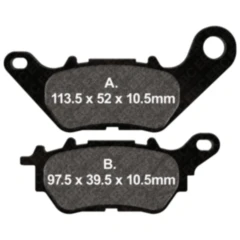 EBC GPFAX Sinter Bremsbeläge für Rennmaschinen