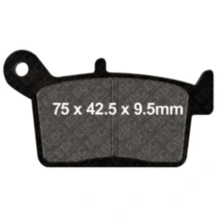 Bremsklotz Standard EBC passend für: SWM SM, RS, SIX6, Voge Rally