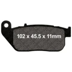 Bremsklötze Sinter HH für Motorräder 7323280