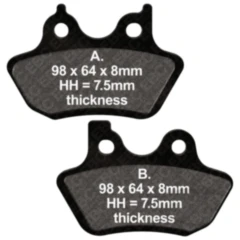 EBC Bremsklötze Standard für Motorräder 7320971