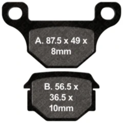 Bremsklotz Standard EBC Alternative: 7870000 passend für: Rieju MRT, Marathon, RS - 2