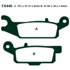 Bremsklotz Sinter R EBC passend für: Yamaha YFM