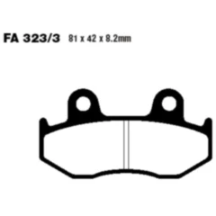 Bremsklotz Standard Scooter EBC passend für: Suzuki AN 7322043