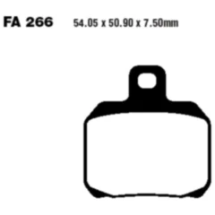 Bremsklotz Standard EBC passend für: Ducati Monster, Panigale, Hypermotard