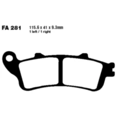 Bremsklotz Sinter HH Scooter EBC Alternative: 7873615 passend für: Honda FES, FJS, NSS