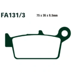 Bremsklotz Standard Scooter EBC Alternative: 7872203 passend für: Peugeot SV