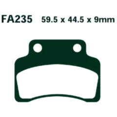 Bremsklotz Standard Scooter EBC Alternative: 7872476 passend für: Keeway F - Act, RY8, Matrix