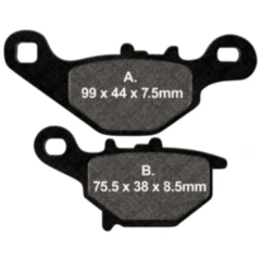 Bremsklotz Sinter HH Scooter EBC passend für: Suzuki UC, AN, UK, TR