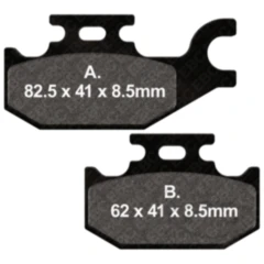 Bremsklotz Sinter R EBC Alternative: 7874704 passend für: Suzuki LT - A, LT - F