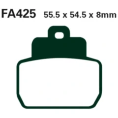 Bremsklotz Carbon Scooter EBC Alternative: 7872013 passend für: Piaggio X8, MP3, Beverly