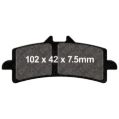 Bremsklotz Sinter EPFA EBC passend für: Ducati Panigale, Diavel, Multistrada