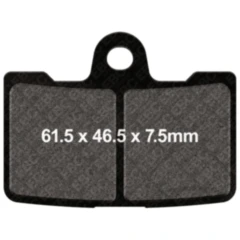 Bremsklotz Sinter HH EBC Alternative: 7875073 passend für: Buell R, XB12Scg, XB12Ss